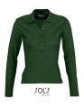 Dames Polo Lange Mouw Podium Sols 11317 Golf Green